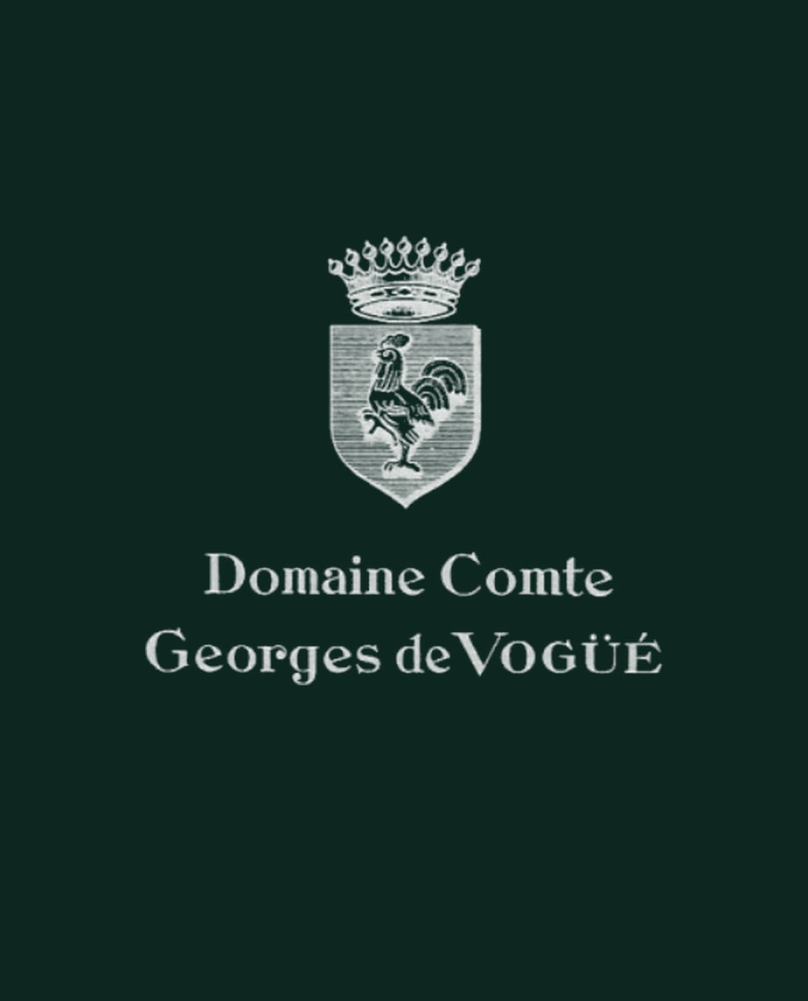 Domaine Comte Georges de Vogue logo. Image for illustration only.
