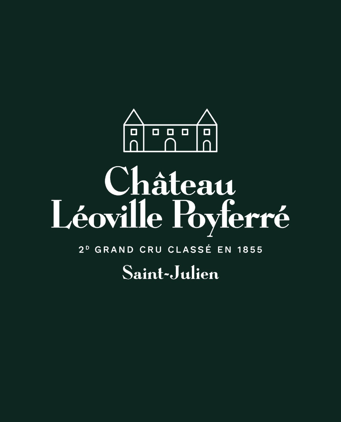 Chateau Leoville Poyferre logo. Image for illustration only.
