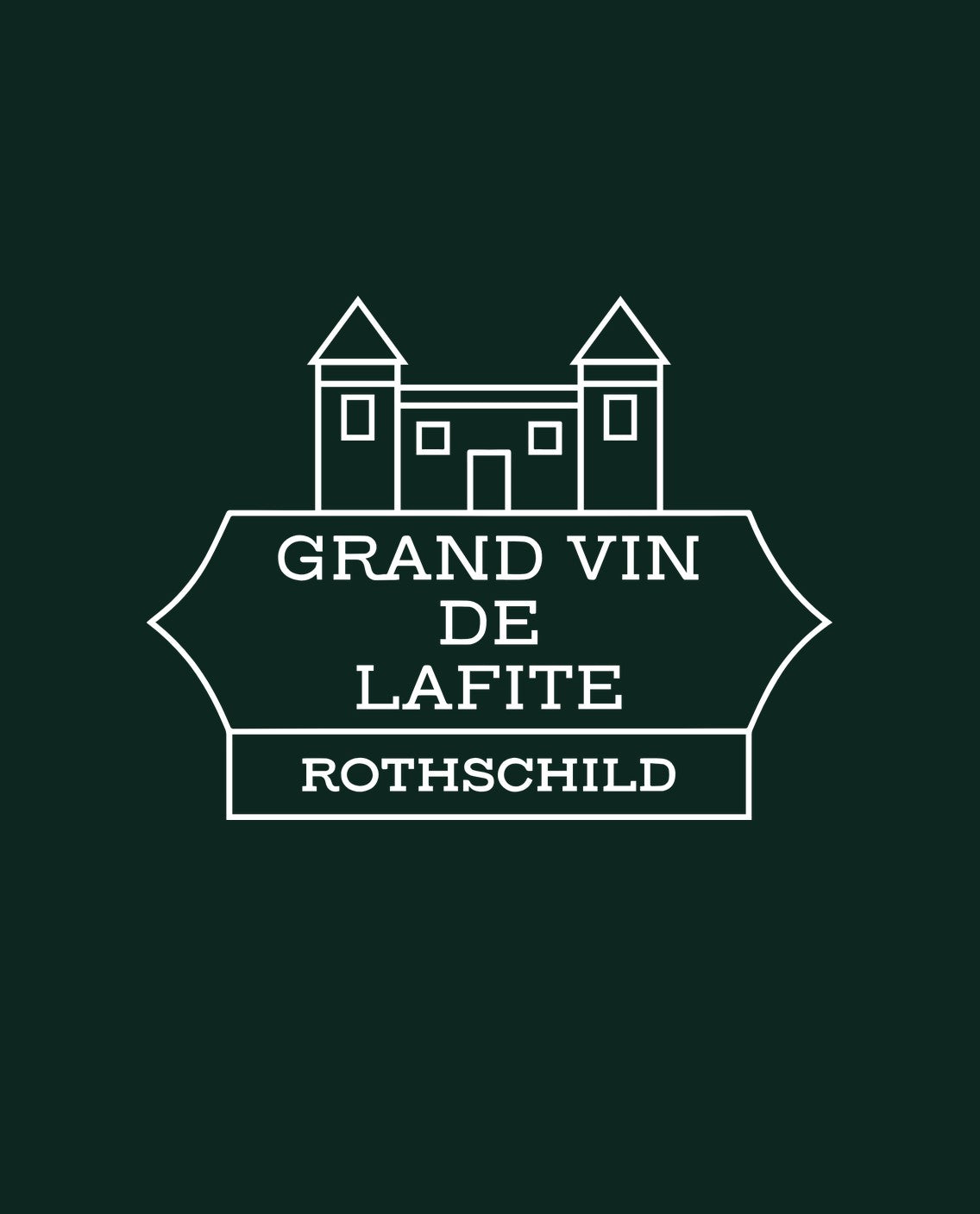 Chateau Lafite Rothschild logo. Image for illustration only.