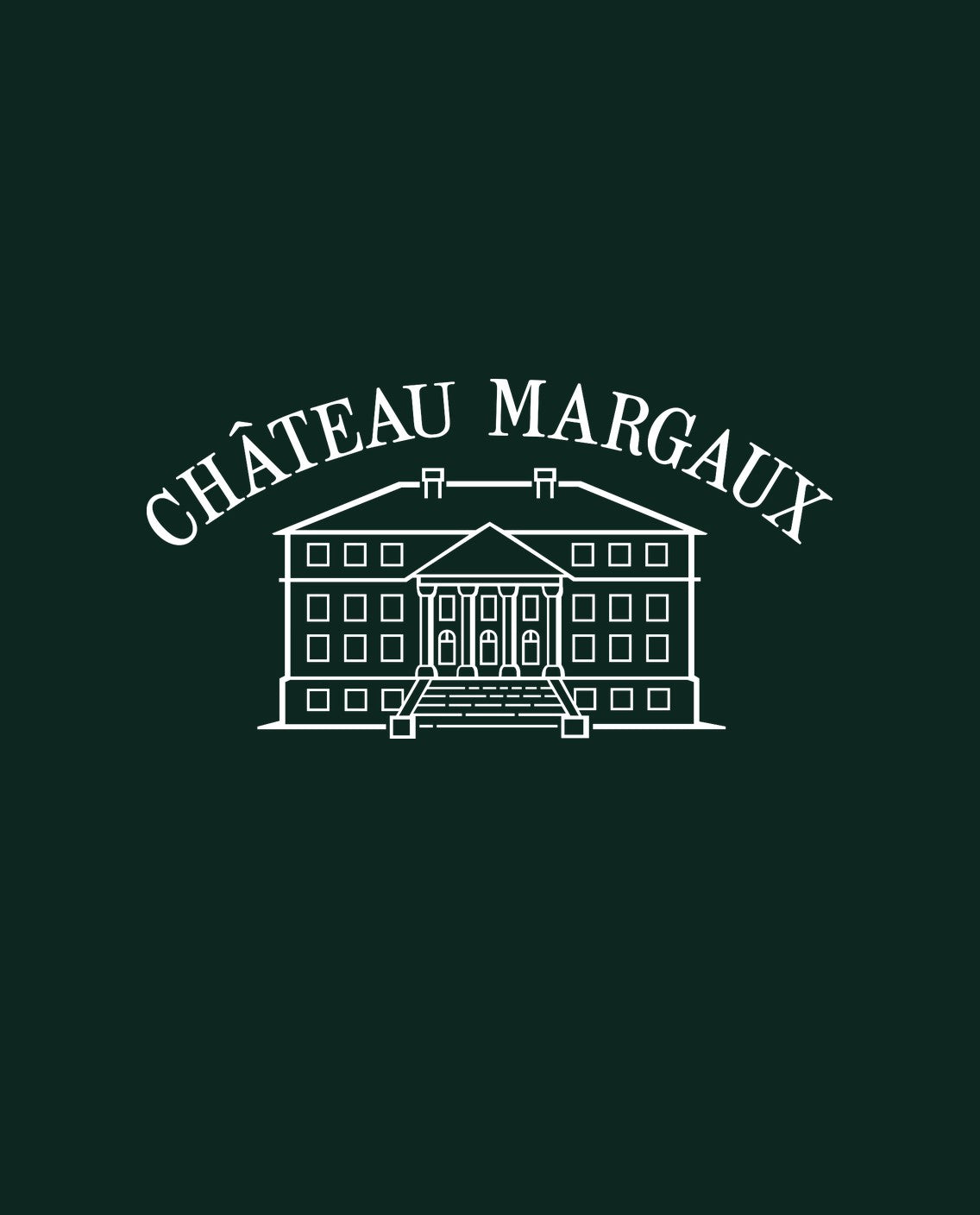 Chateau Margaux logo. Image for illustration only.