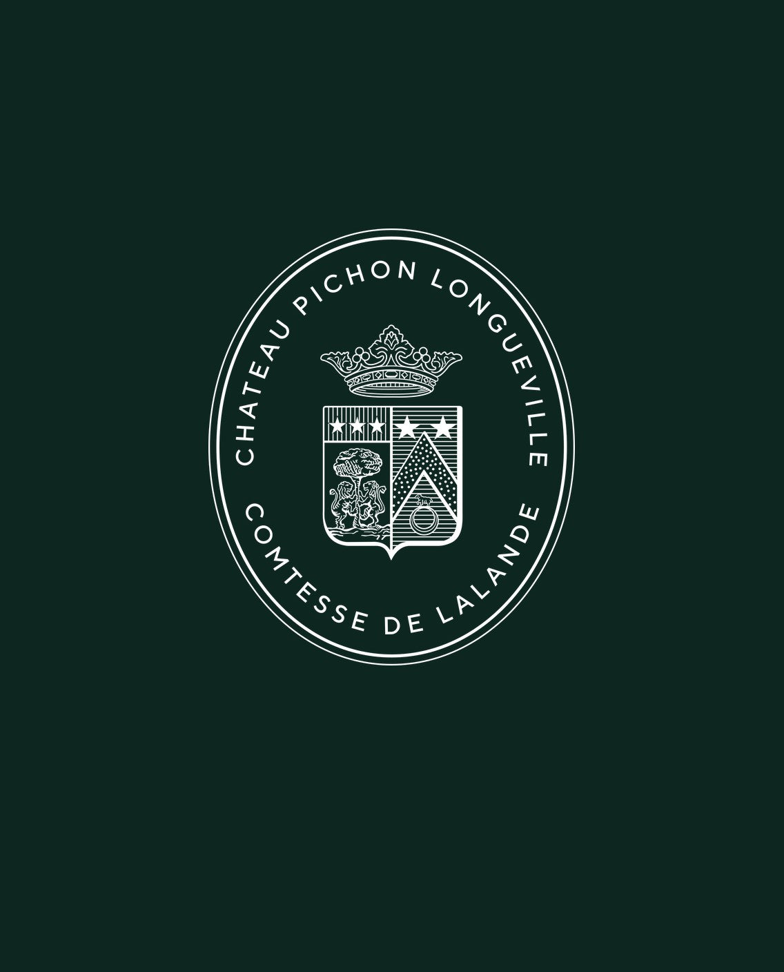 Chateau Pichon Longueville Comtesse de Lalande logo. Image for illustration only.