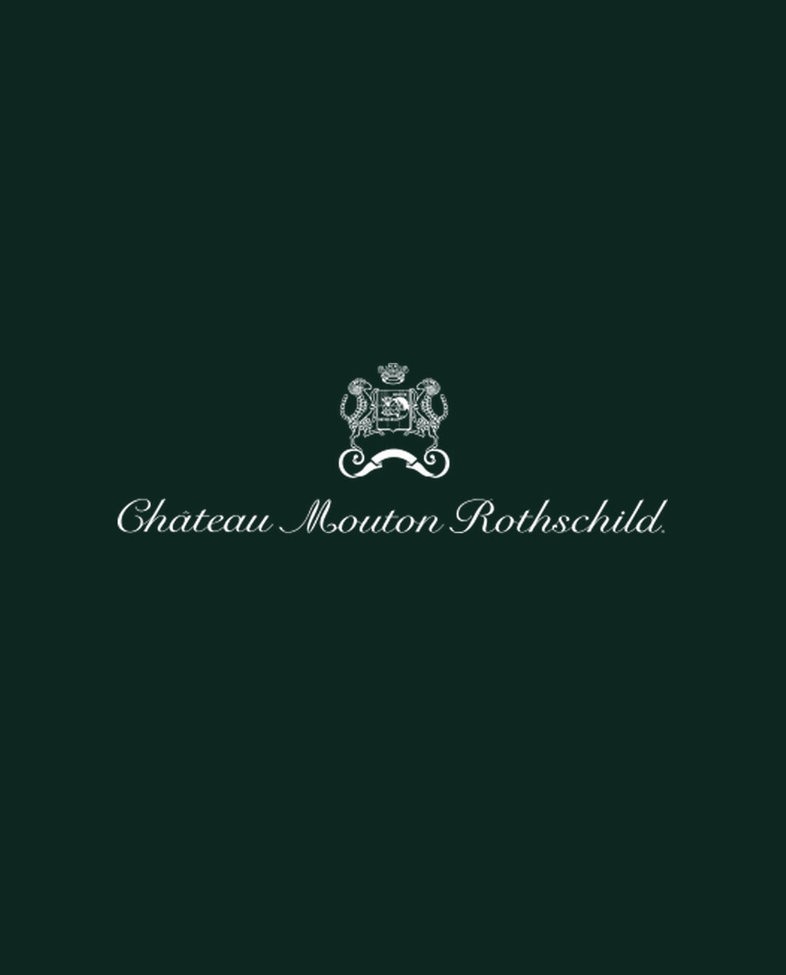 Chateau Mouton Rothschild logo. Image for illustration only.