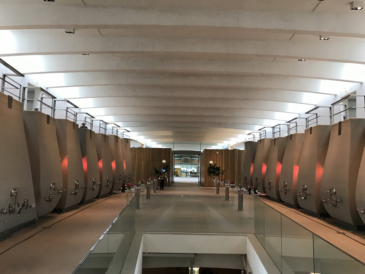 A winery vat hall